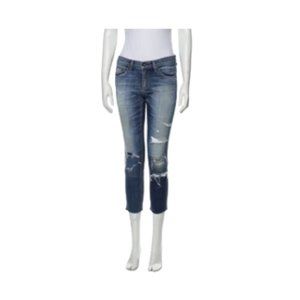 Rag & Bone Mid-Rise Skinny Leg Jeans